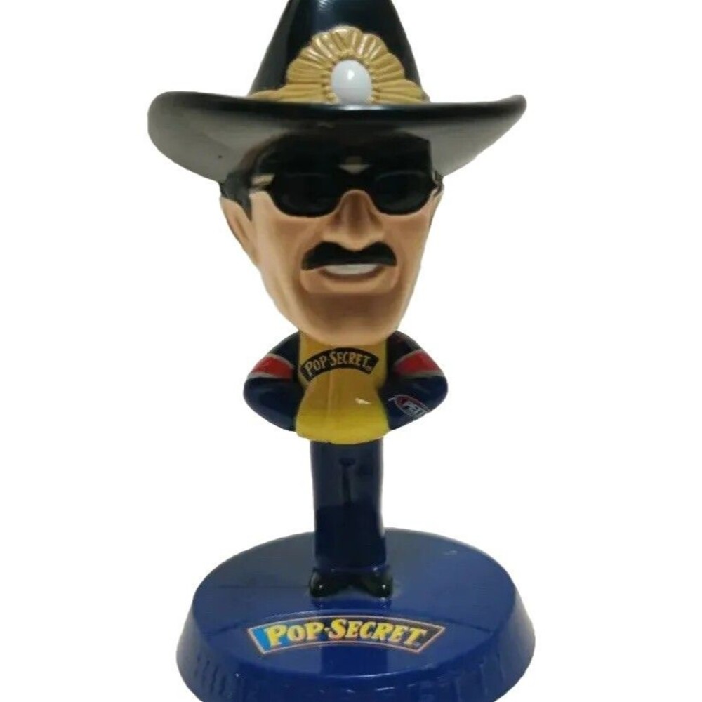 Richard Petty Bobble Head #43 3" tall 2002 General Mills Cheerios /Pop Secret
